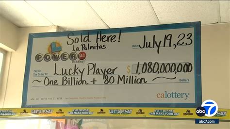 jackpot in result|Downtown LA's $1.08 billion Powerball jackpot winner revealed.